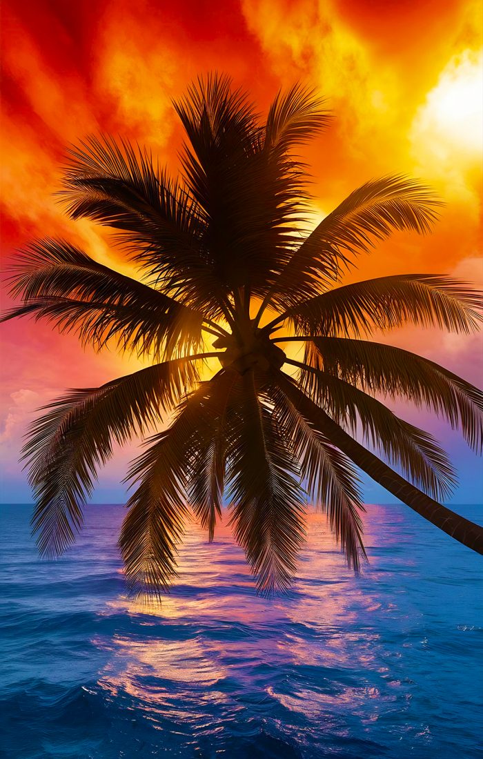 beautiful-landscape-sea-ocean-with-silhouette-coconut-palm-tree-sunset-sunrise