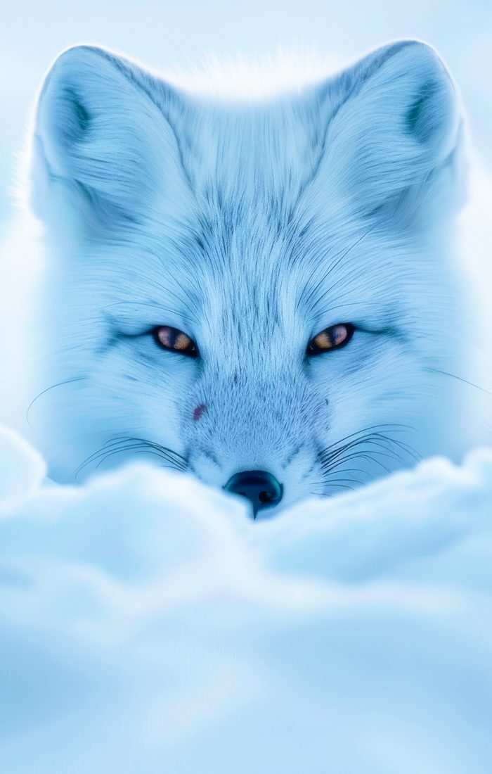 white-fox-lies-snowy-landscape-covered-by-snow